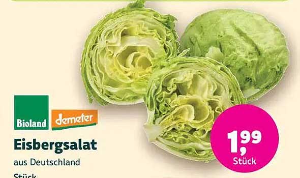 Eisbergsalat aus Deutschland