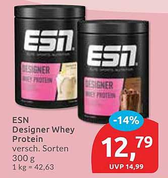 ESN Designer Whey Protein - verschiedenste Sorten