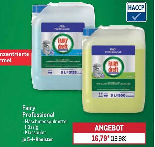 Fairy Professional Maschinenspülmittel flüssig