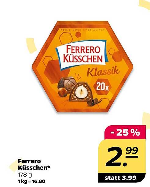 Ferrero Küsschen Klassik 20 Stück