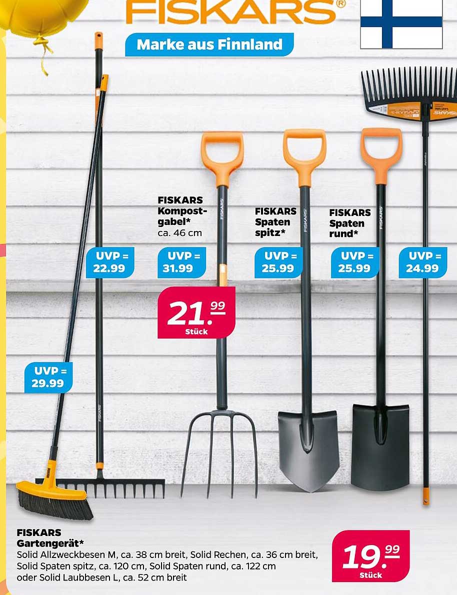 FISKARS Gartengerät – Vielseitige Werkzeuge für jeden Gartenliebhaber