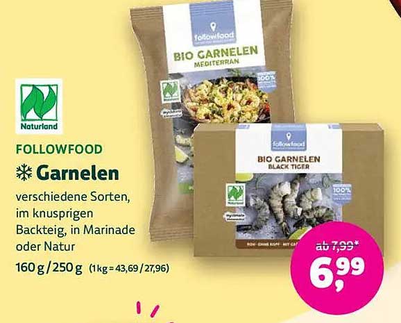 FOLLOWFOOD Bio Garnelen - Mediterran und Black Tiger