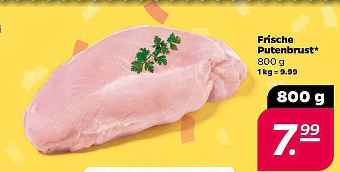 Frische Putenbrust* 800 g