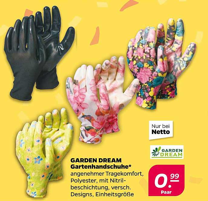 GARDEN DREAM Gartenhandschuhe
