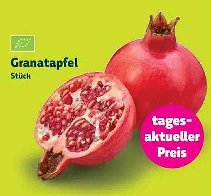 Granatapfel Stück