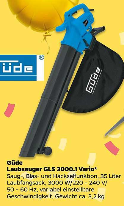 Güde Laubsauger GLS 3000.1 Vario*