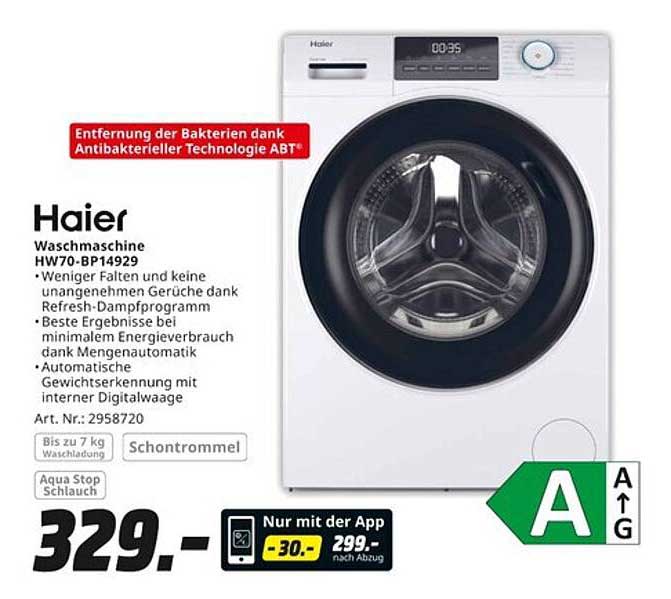 Haier Waschmaschine HW70-BP14929