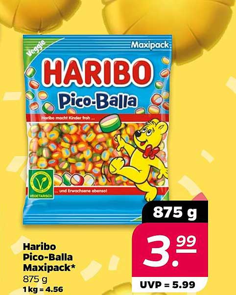 Haribo Pico-Balla Maxipack 875 g