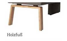 Holzfuß Tisch