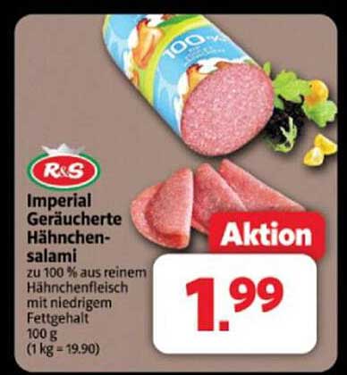 Imperial Geräucherte Hähnchensalami
