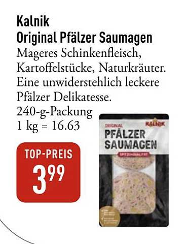 Kalnik Original Pfälzer Saumagen 240-g-Packung