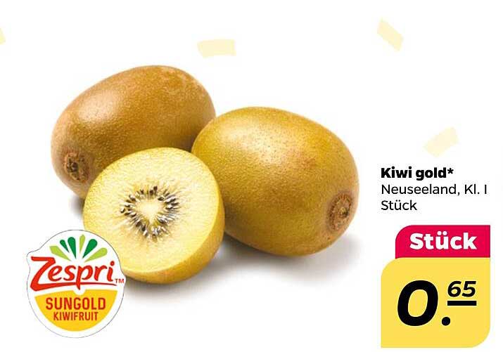 Kiwi gold* Neuseeland, Kl. I Stück