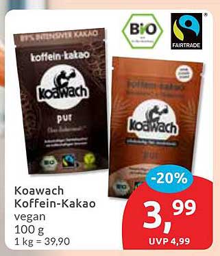 Koawach Koffein-Kakao 100 g