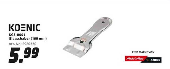 KOENIC KGS-0001 Glasschaber (160 mm)