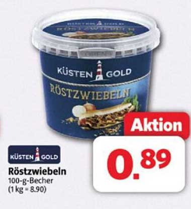 Küsten Gold Röstzwiebeln 100-g-Becher