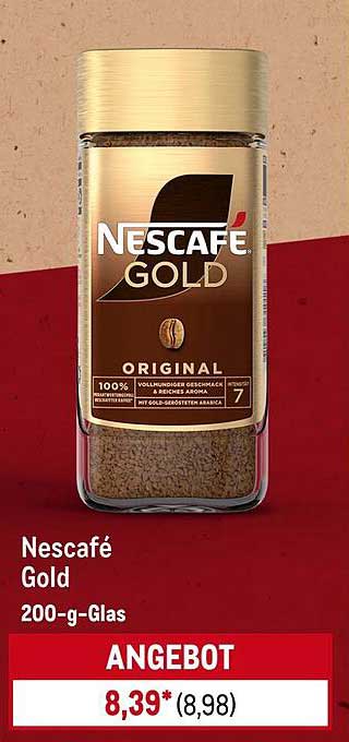 Nescafé Gold 200-g-Glas