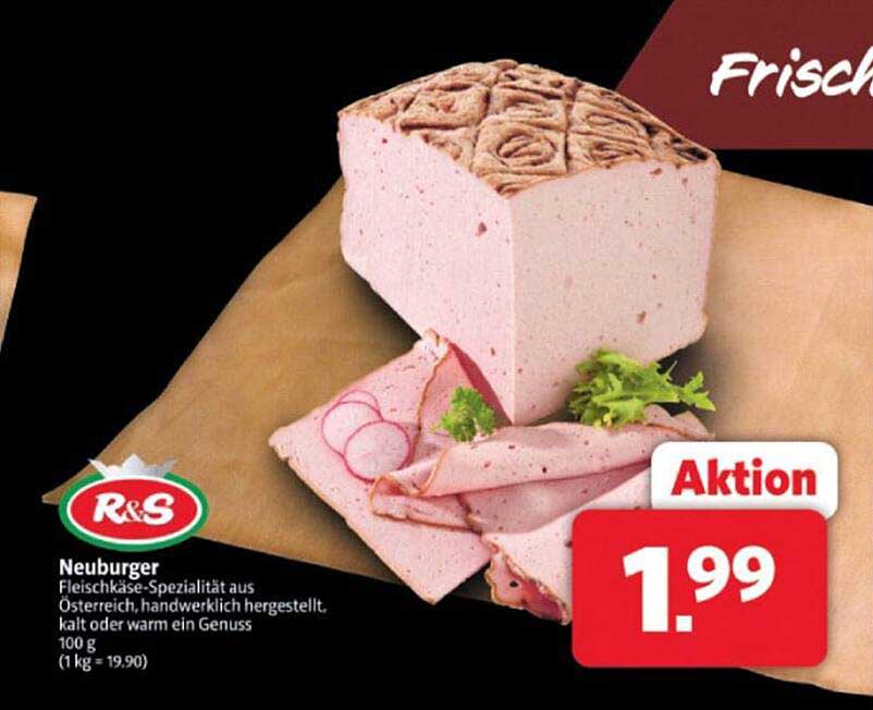 Neuburger Fleischkäse-Spezialität aus Österreich