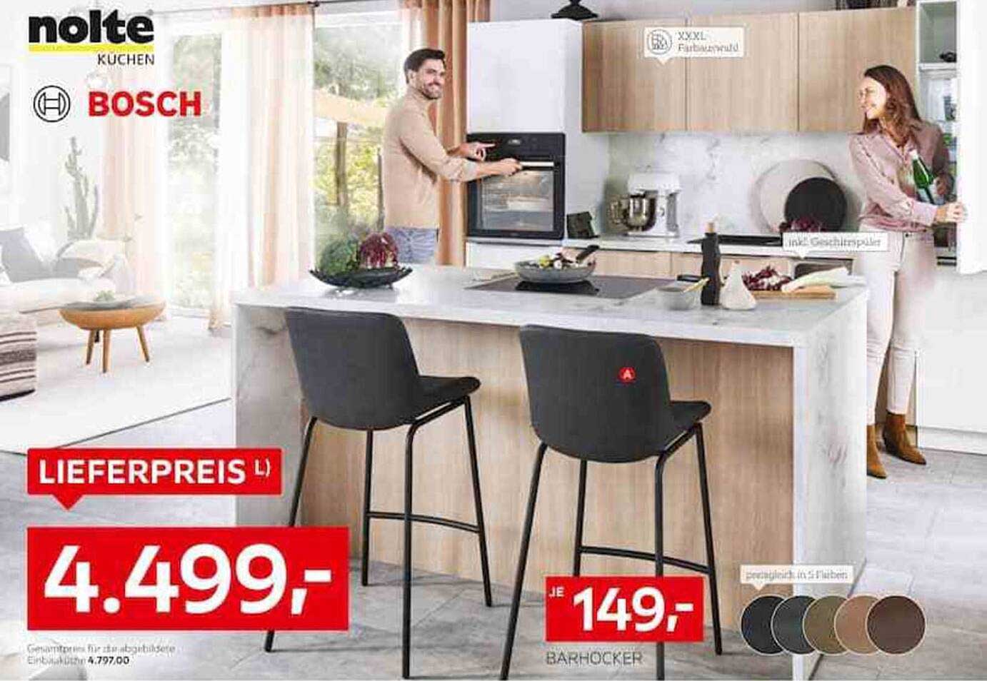 Nolte Küchen von Bosch: Hochwertige Einbauküche für Ihr Zuhause