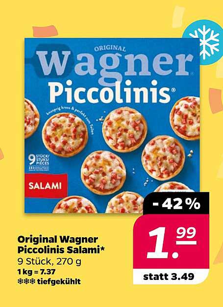 Original Wagner Piccolinis Salami* 9 Stück, 270 g