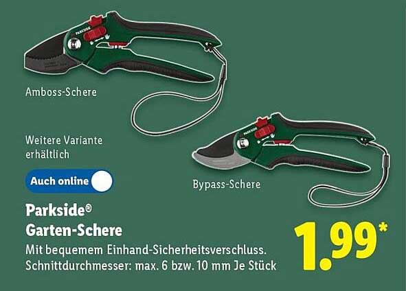 Parkside® Garten-Schere