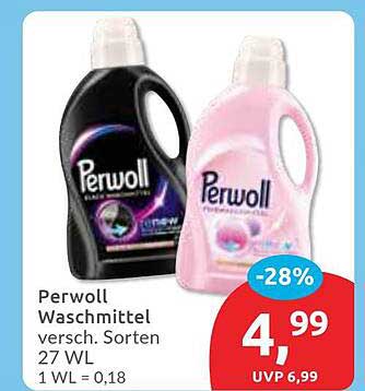Perwoll Waschmittel verschiedene Sorten 27 WL