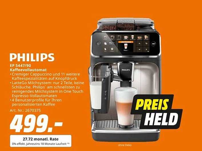 PHILIPS EP 5447/90 Kaffeevollautomat