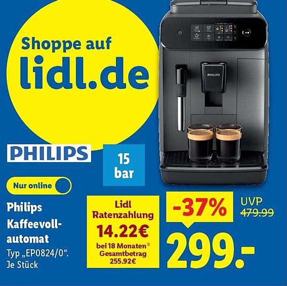 Philips Kaffeevollautomat Typ EP0824/0