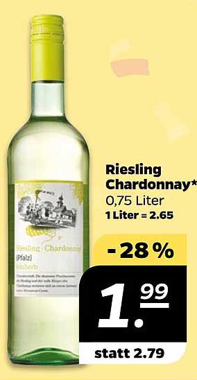 Riesling Chardonnay 0,75 Liter
