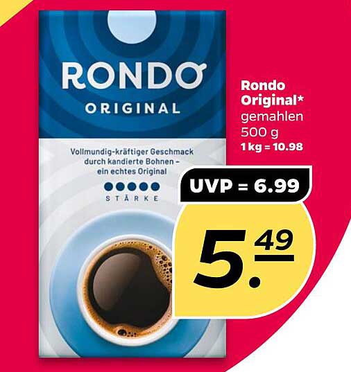 Rondo Original* gemahlen 500 g