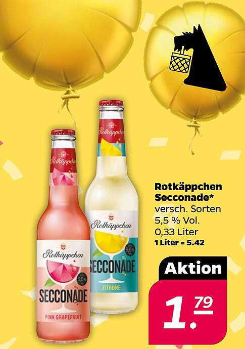 Rotkäppchen Secconade – fruchtig spritzig genießen!