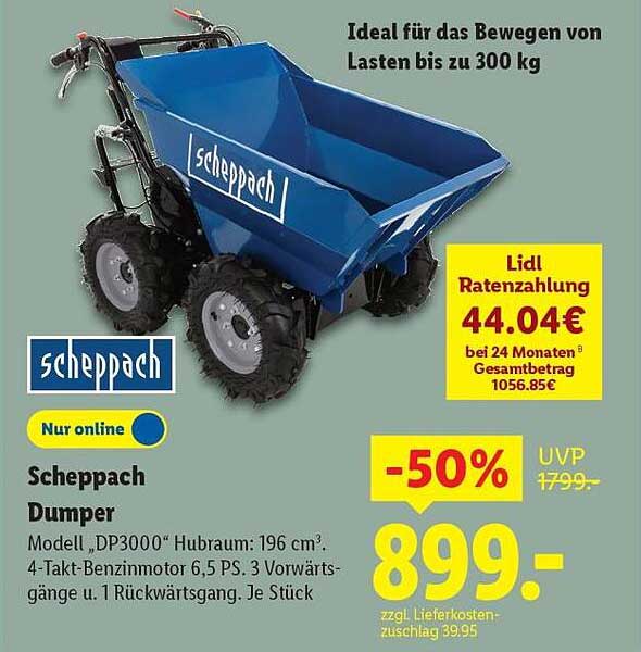 Scheppach Dumper DP3000