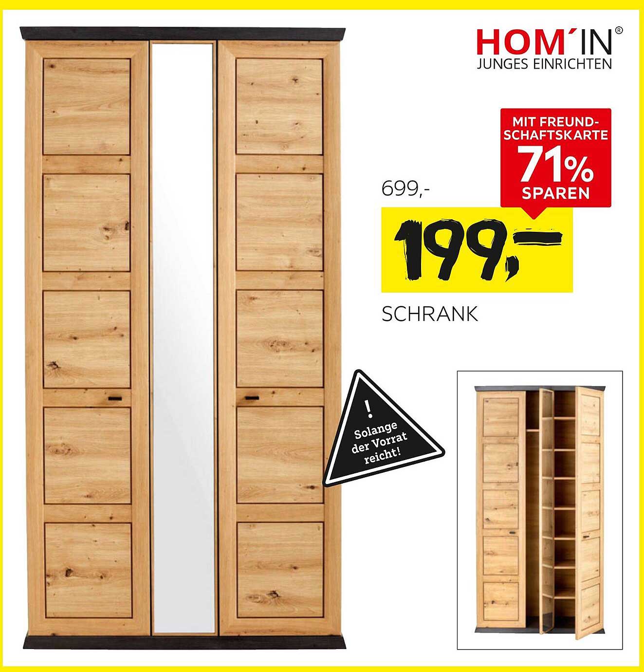 Schrank - HOM'IN - 199,-