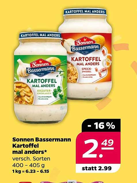 Sonnen Bassermann Kartoffel mal anders*