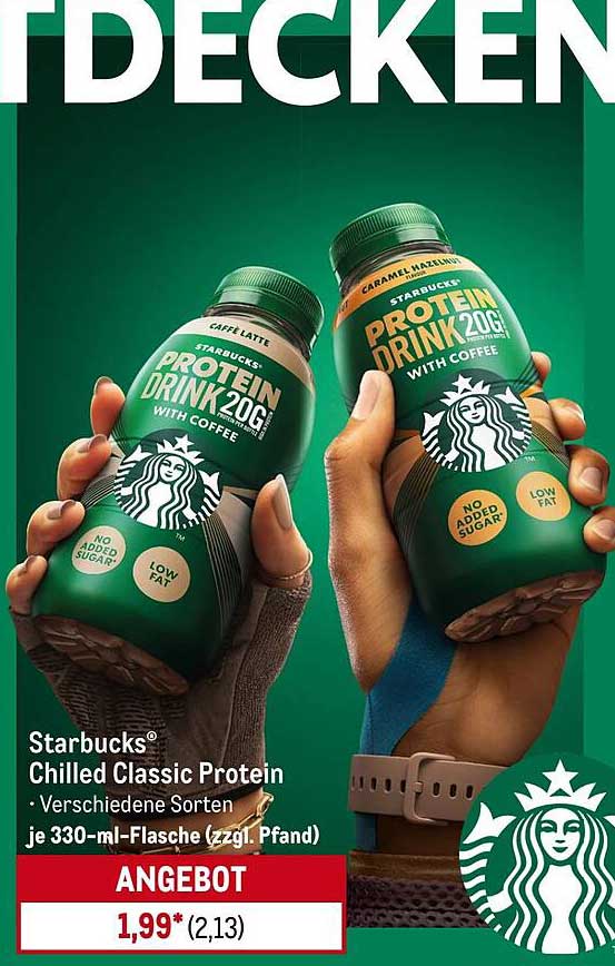 Starbucks® Chilled Classic Protein - Verschiedene Sorten
