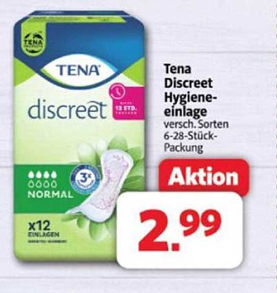 Tena Discreet Hygieneeinlage 12 Stück
