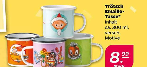 Trötsch Emaille-Tasse*