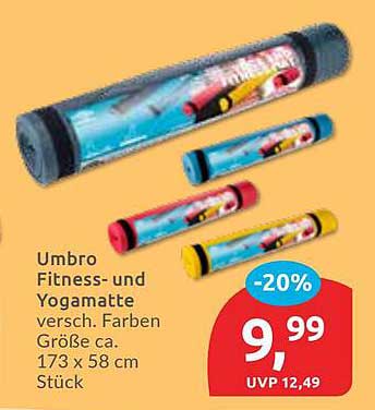 Umbro Fitness- und Yogamatte