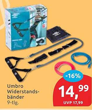 Umbro Widerstands-Bänder 9-tlg.