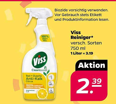 Viss Reiniger Anti-Kalk Citrus 750 ml