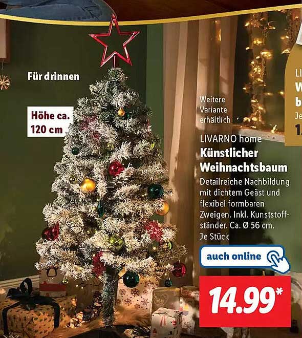 Knstliche Weihnachtsbume Lidl