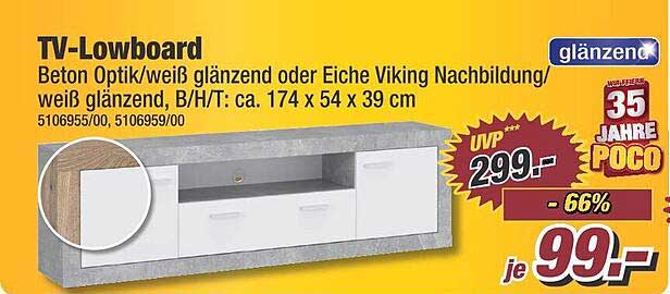 Verwunderlich Poco Tv Lowboard Bild