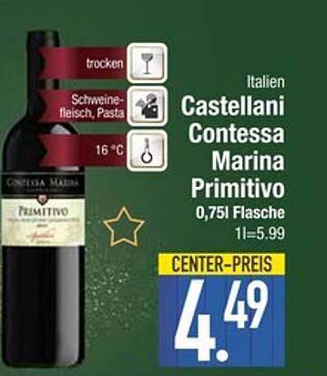 Castellani Contessa Marina Primitivo