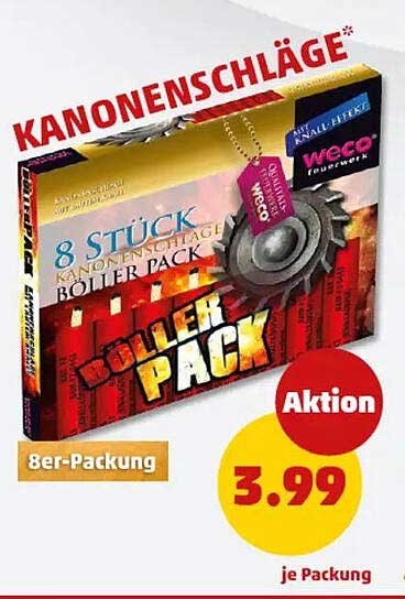 KANONENSCHLÄGE BÖLLER PACK