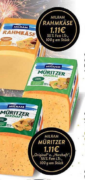 MILRAM RAHMKÄSE  
MILRAM MÜRITZER
