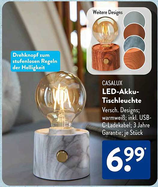 Elegantes Akku Tischleuchte Aldi Ebenbild
