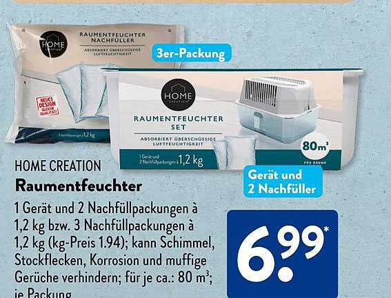 Fabelhafte Raumentfeuchter Nachfllpack Aldi Ebenbild
