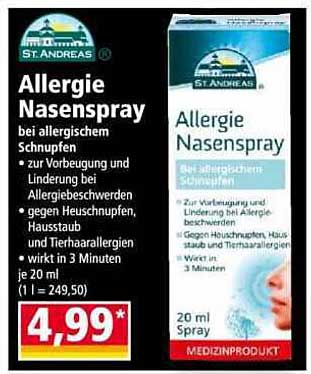 Allergie Nasenspray