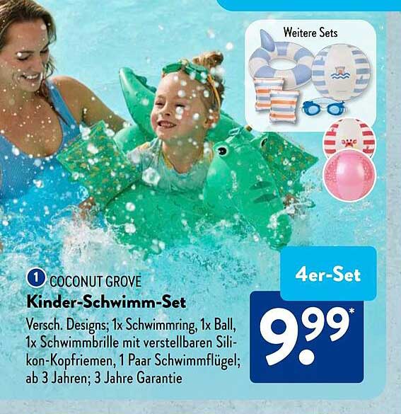 COCONUT GROVE Kinder-Schwimm-Set