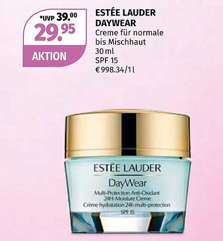 ESTÉE LAUDER DAYWEAR Creme für normale bis Mischhaut 30 ml SPF 15