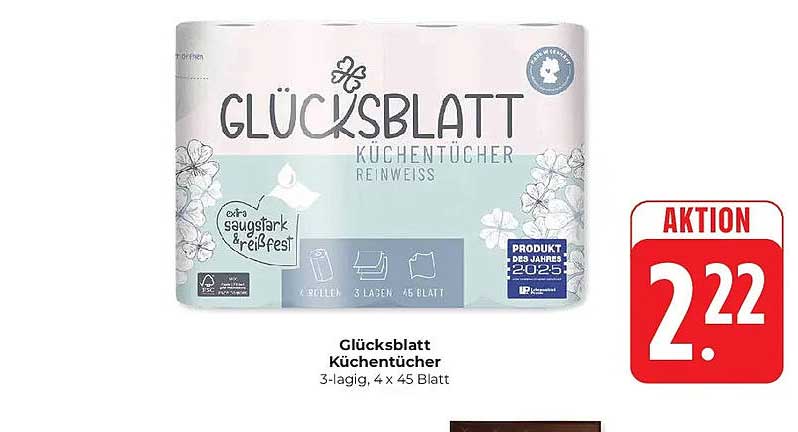 Glücksblatt Küchentücher